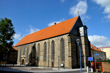 Augustinerkirche vom Klosterplatz aus