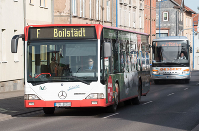 Thema: Die Doppelbedienung von Buslinien in Gotha.